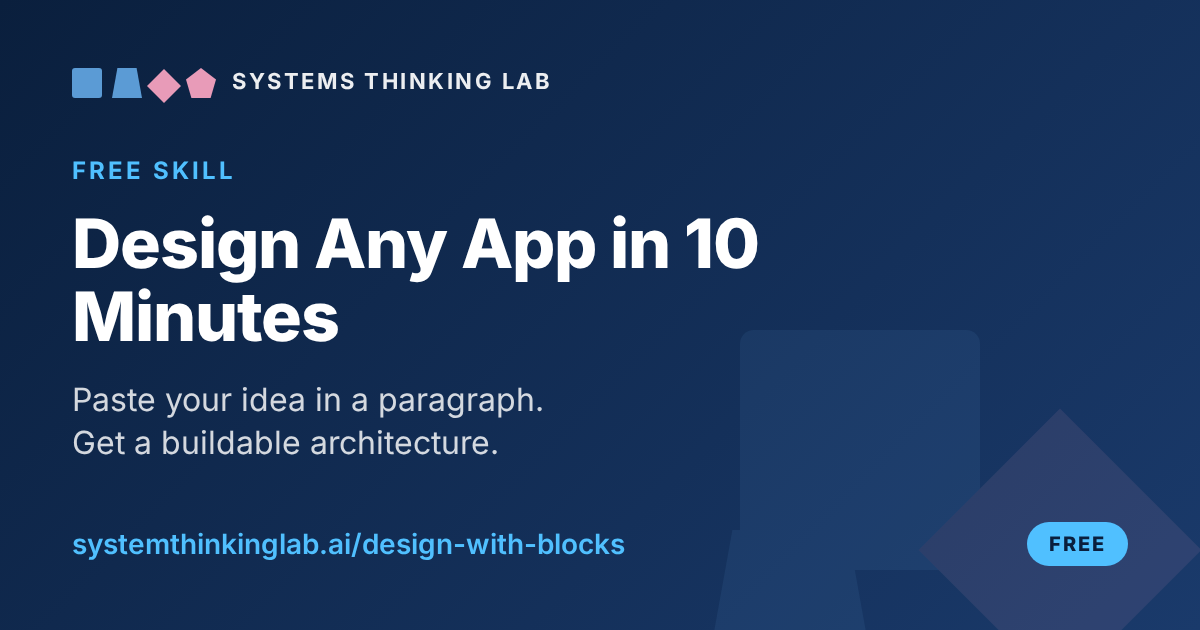 Claude Skill: Design with Blocks | Systems Thinking Lab